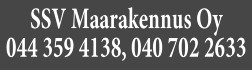 SSV Maarakennus Oy logo